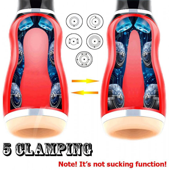 male masturbator 5 clamping 10 vibrating various girls moans stroker
