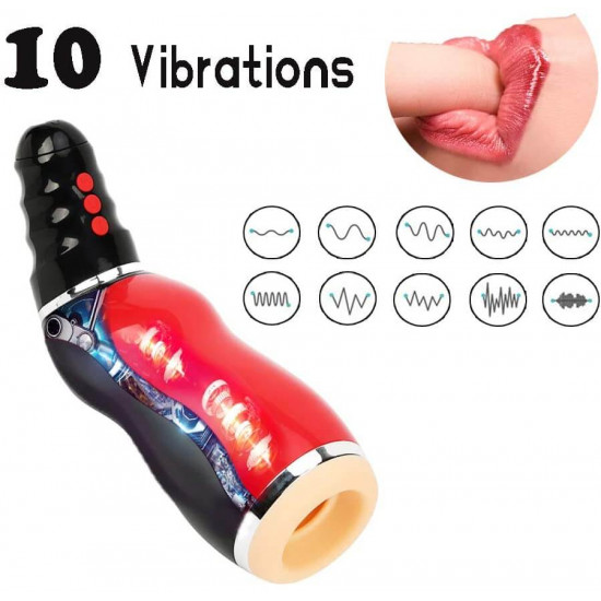 male masturbator 5 clamping 10 vibrating various girls moans stroker