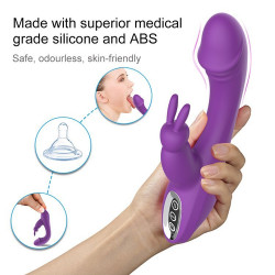 mini rabbit vibrator dildo g spot sex toy