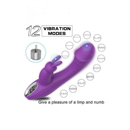 mini rabbit vibrator dildo g spot sex toy