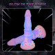 monster glow in the dark anal dildo