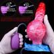 monster knot inflatable ejaculation dildo