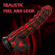 monster ribbed g spot dildo