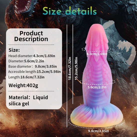 monster toys anal dildo dragon cock