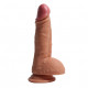 most realistic dildos 8 inch with balls waterproof