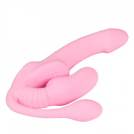 multi-purpose anal double-ended strapless dildo