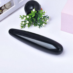 obsidian dildo gemstone crystal