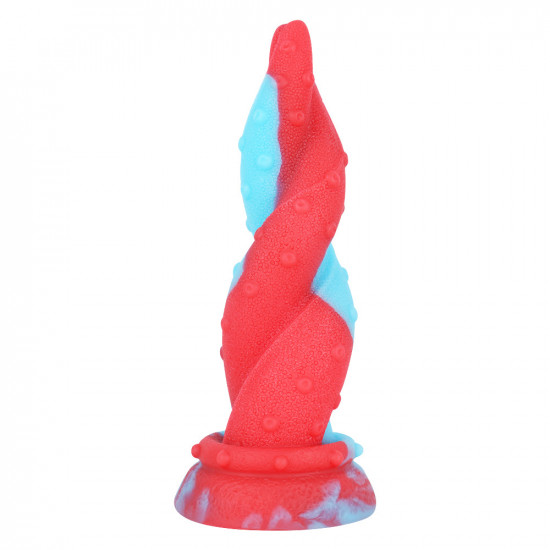 octopus dildo two color silicone anal