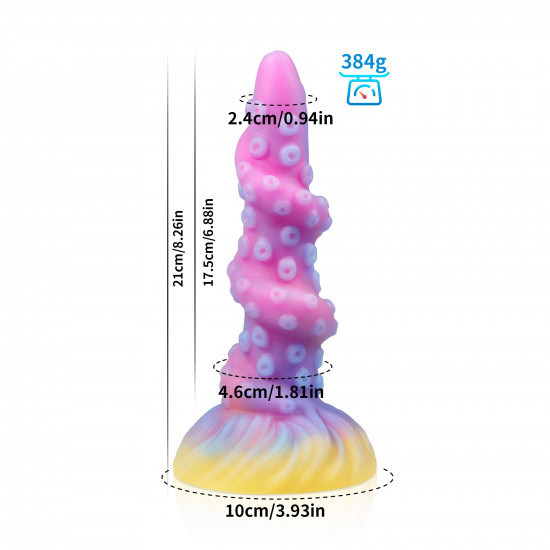 octopus tentacle silicone fantasy anal dildos