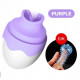 oral tongue sex vibrator nipple clitoris massager breast enlarger play toy