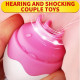 oral tongue sex vibrator nipple clitoris massager breast enlarger play toy