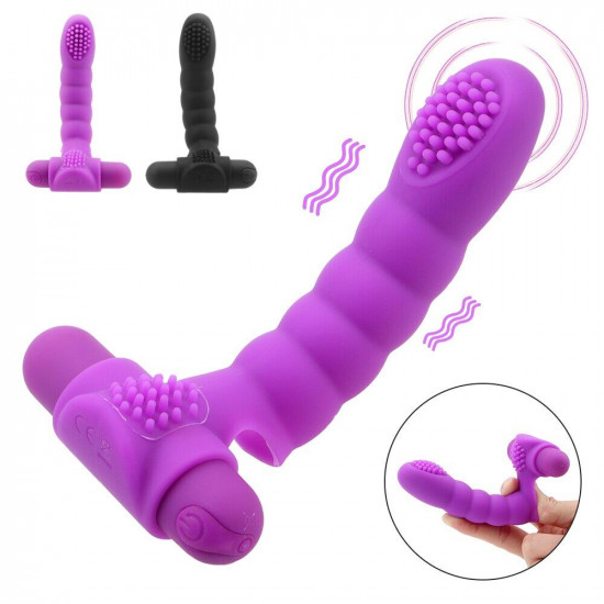 orissi charging silicone finger glove for g spot vagina stimulation