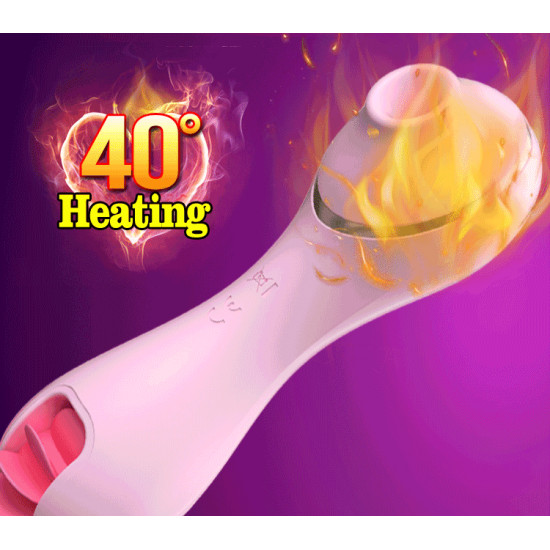 otouch pet electronic tongue licking clitoris sucking heating sex toy