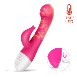 penis shaped vibrator rabbit dildo sex toy