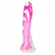 pink and blue silicone double ended dildos