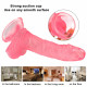 pink curved dildo