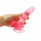 pink curved dildo