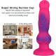 pink dog penis knot dildo