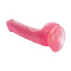 pink glitter dildo jelly with balls