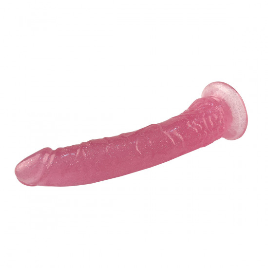 pink glow in the dark anal dildo