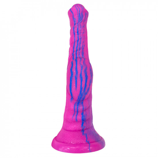 pink mixed silicone anal horse dildo