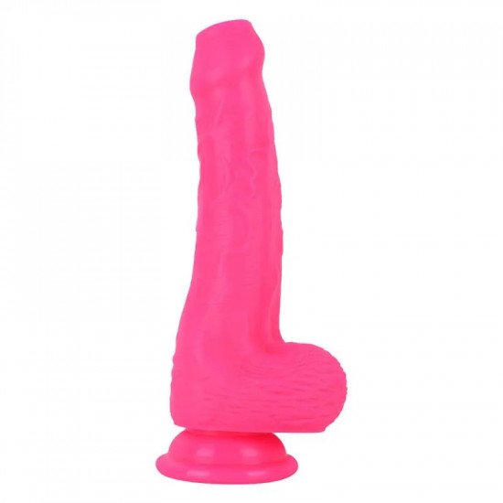 pink silicone dildo strap on uncircumcised