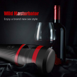 Adutoys handsfree masturbator | thrusting sex toy vibrating cup