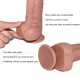 pointed silicone penis 2 inch wide dildo