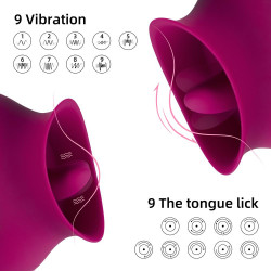 pomme - licking tongue vibrator