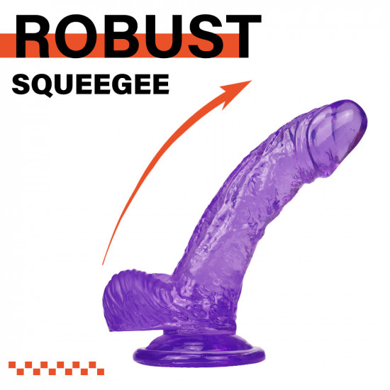 purple curved dildo