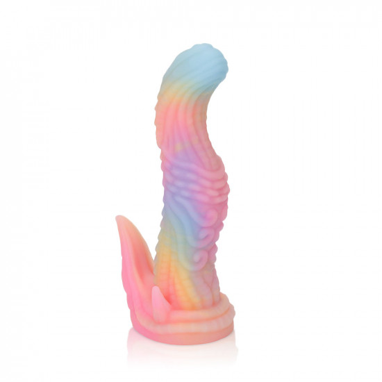 rainbow alien dragon luminous anal dildo