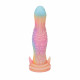 rainbow alien dragon luminous anal dildo