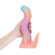 rainbow alien dragon luminous anal dildo