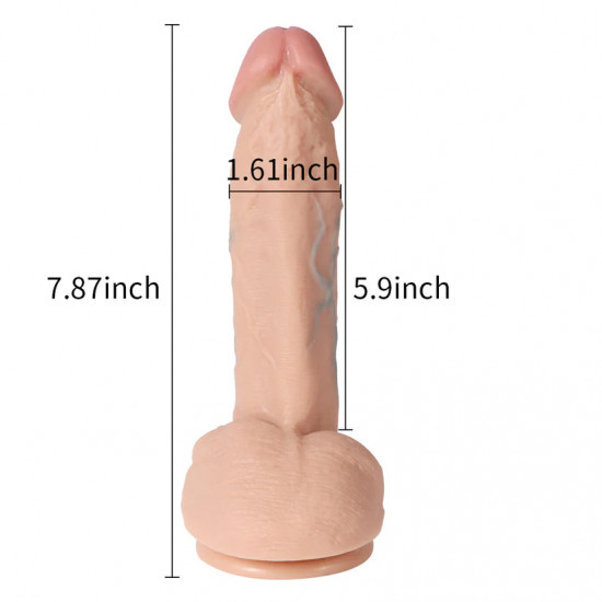 realistic cock dildo thick with suction cup