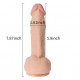 realistic cock dildo thick with suction cup