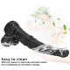 realistic horse dildo black 14 inch