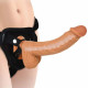 realistic strap on dildo silicone 8 inch harness