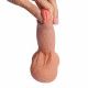 realistic uncut dildo silicone 7 inch