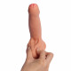 realistic uncut dildo silicone 7 inch