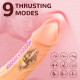 realistic vibrating strapless dildo