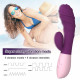 rechargeable rabbit vibrator ribbed