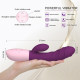 rechargeable rabbit vibrator ribbed