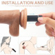 vibrating suction dildo remote control bullet