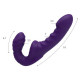 remote control vibrating strapless dildo couples