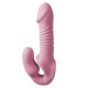 remote control thrusting strapless dildo