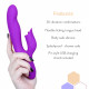 risque - g spot vibrator with the clit licker