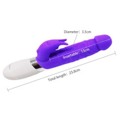 rotating penis vibrator thrusting rabbit g-spot massager