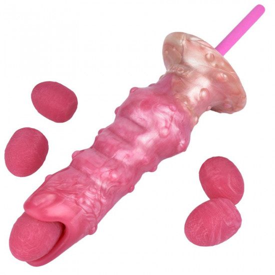 caterpillar fantasy silicone ovipositor dildo