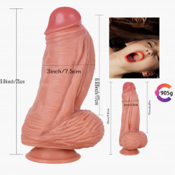 silicone giant thick anal dildo