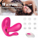 real feel vibrator heating stimulator remote control vibrator